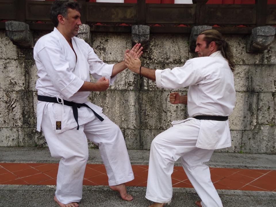 Shihan John Ross and Shidoin Lambros Kallianiotis - IGK Instructors at Victoria Headquarters Kushin Kan dojo