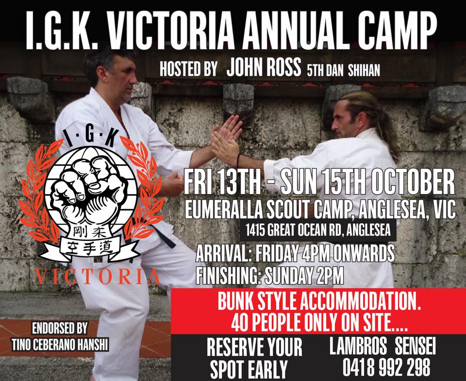 IGK Victoria Annual Camp 2017
