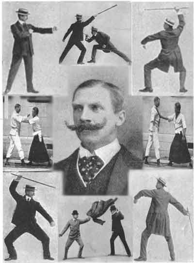 Baritsu martial art of the walking stick