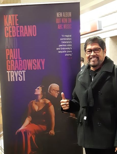 Tino Ceberano Hanshi attended his daughter Kate's concert in Brisbane just before the award announcement.