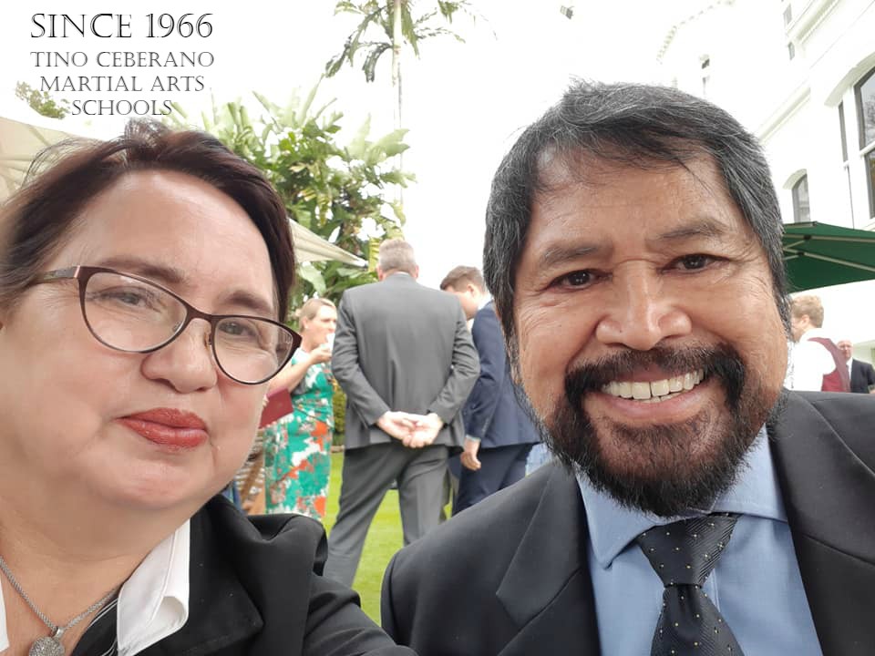 Tino Ceberano Hanshi OAM 2019 Brisbane Government House Oct 30th